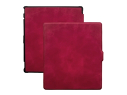 Capa Protetora Para Boox Go Color 7 Henten Home Vermelho