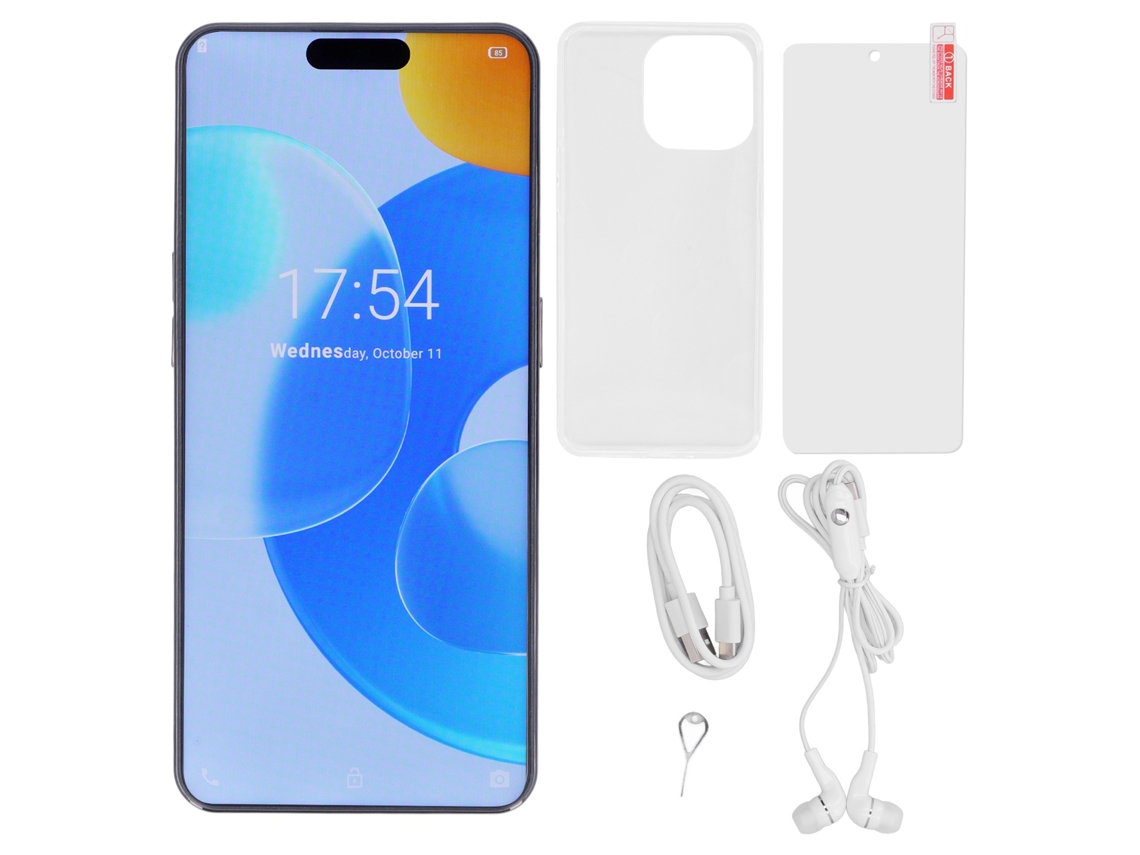 Smartphone Laxiscreed De 6,53" Com Bateria De 7800mah E Reconhecimento Facial