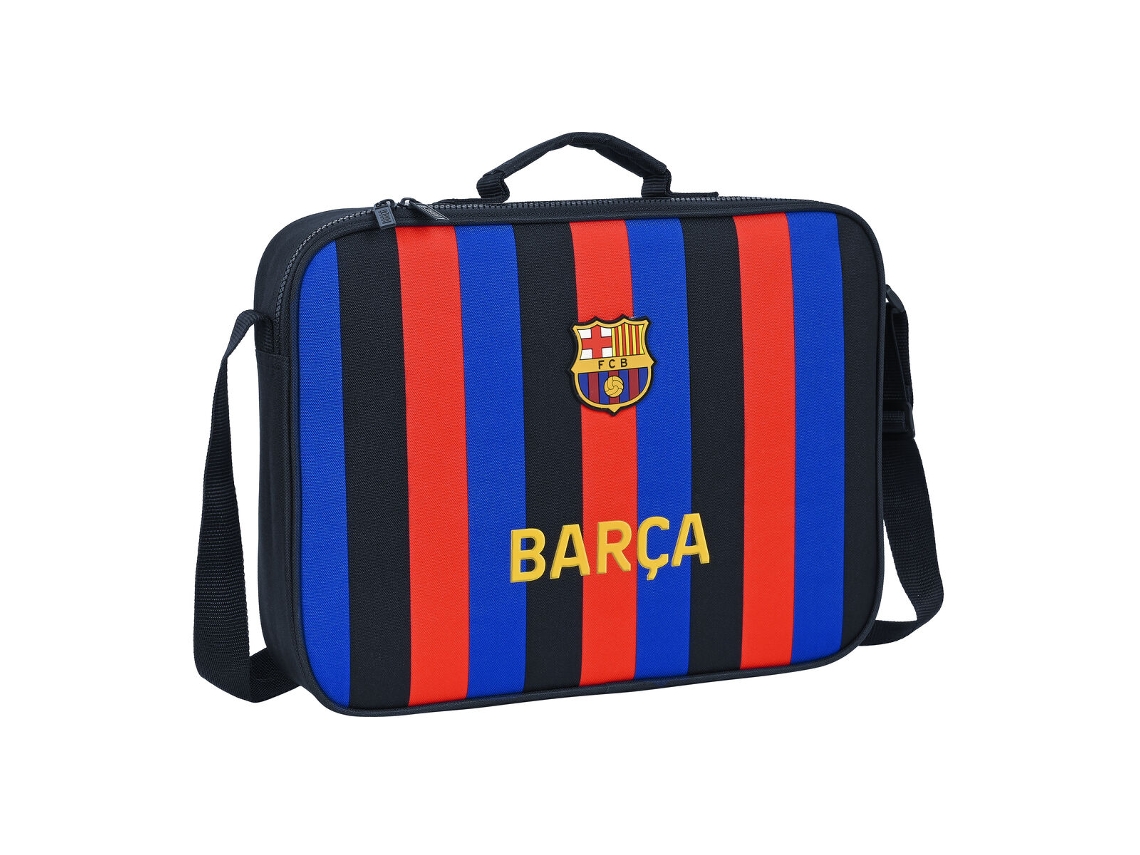 Pasta Escolar F.C. BARCELONA Grená Azul Marinho 38 x 28 x 6 cm