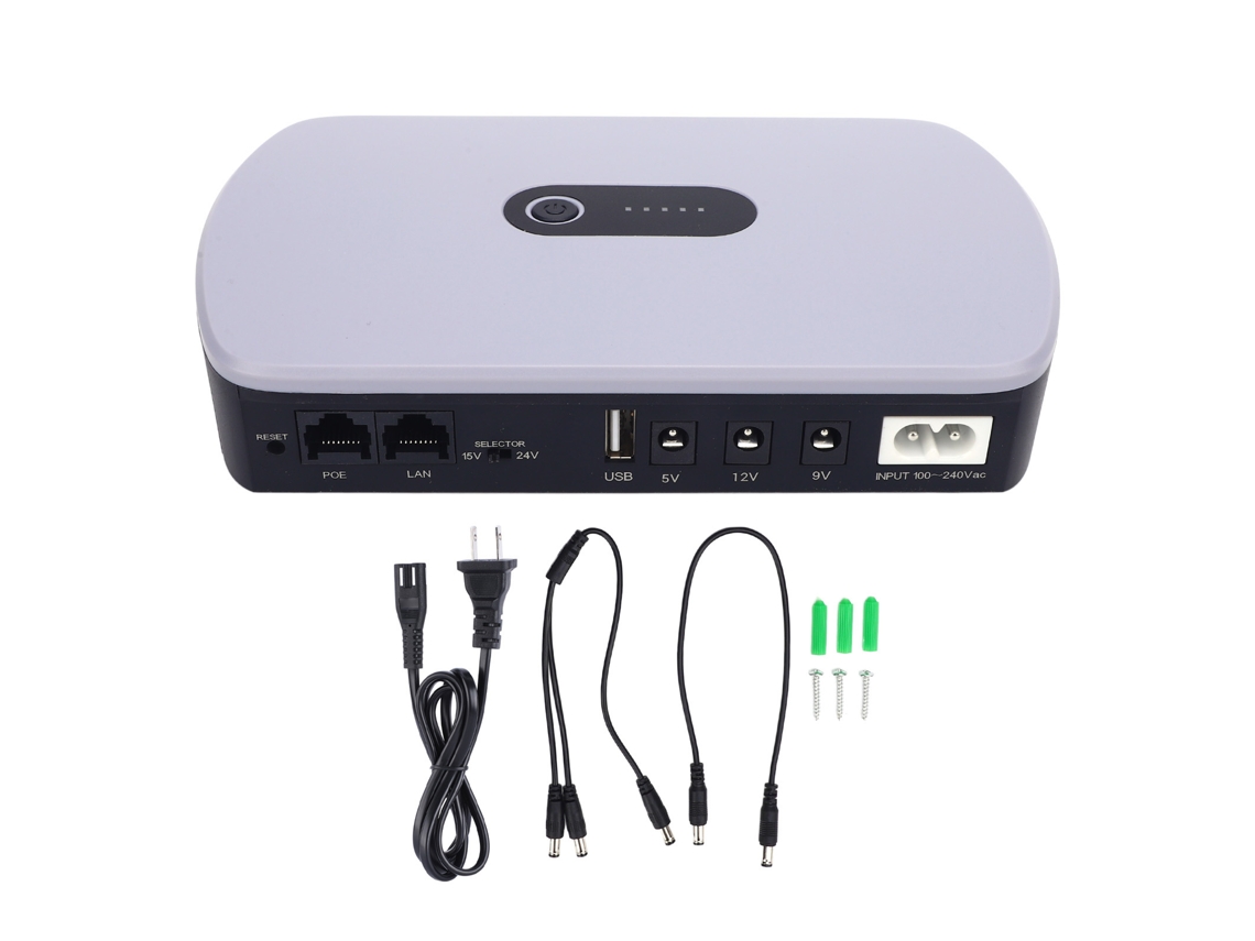 Fonte de Energia UPS 10400mah YURU
