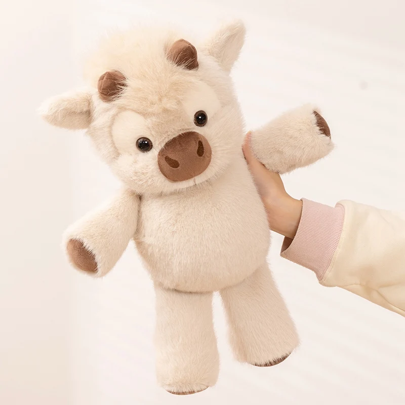 (vaca De 40 Cm) Lindo Brinquedo De Pelúcia De Vaca Das Terras Altas, 45 Cm