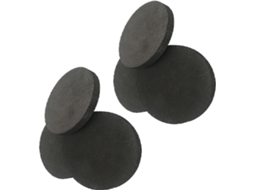 Fireproof Welding Blanket Pad 6pcs Carbon Felt Graphite Sheet For High Temperature Insulation And Conductive 50 * 8mm