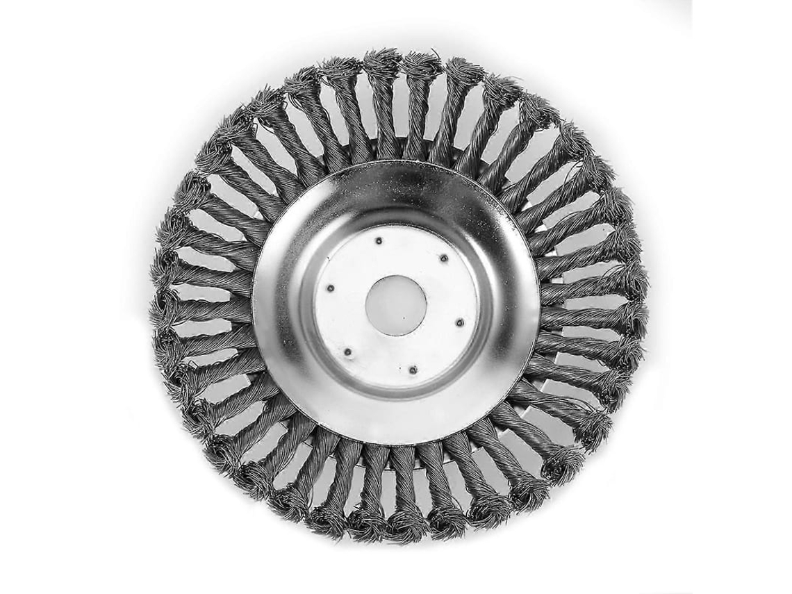 Roda De Capina 8polegadas Acessório Para Máquina De Cortar Grama Jardinagem