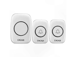Campainha Inteligente Sem Fio Com Controle Remoto E Design À Prova D'água Para Alertas De Segurança Residencial.