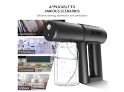 Nebulizador portátil Nano Primerox recarregável via USB, 280ml, com alcance de 2m.