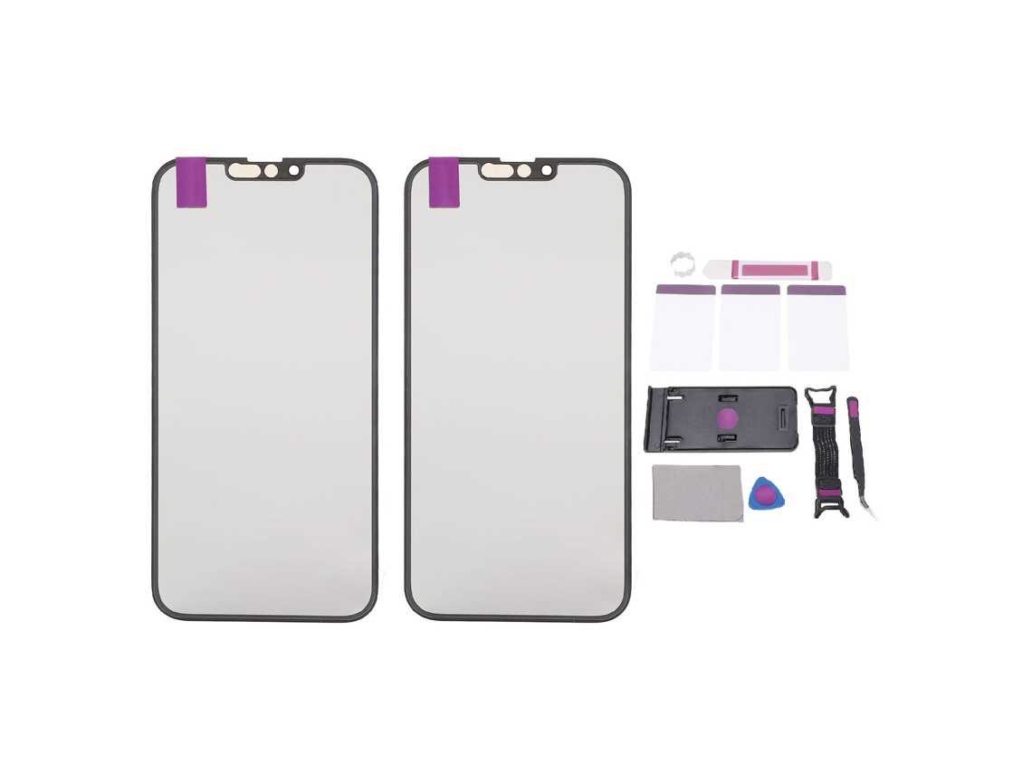 Aetheria 2pcs Kit Reparo Vidro Tela com Ferramentas para Ios 14 Plus Display Protector