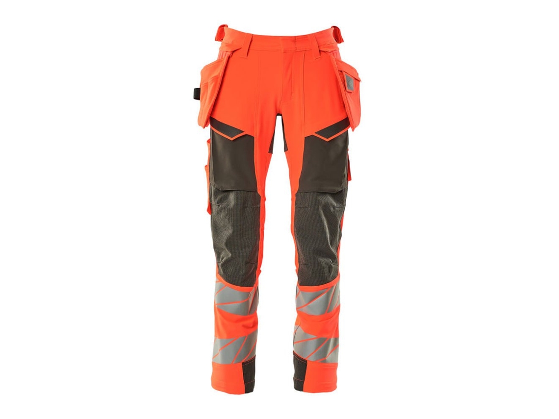 Calças Grandes Com Bolsos Pendurados Accelerate Safe 19031 Laranja 50 / 32 MASCOT