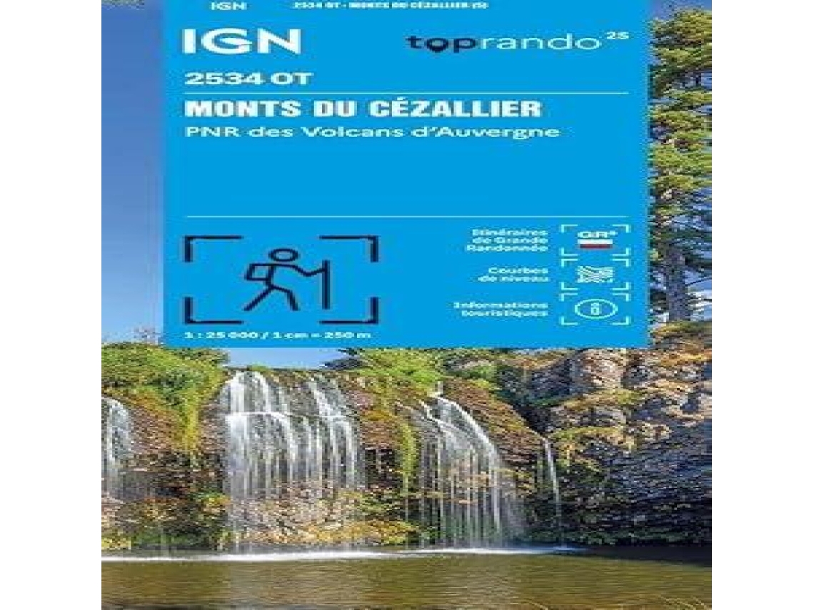 Livro Monts du Cezallier PNR des Volcans dAuvergne de Institut Geographique National (Francês)