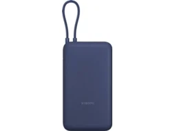 Powerbank XIAOMI com Cabo Integrado 33W (20000mAh - USB-C - Azul)