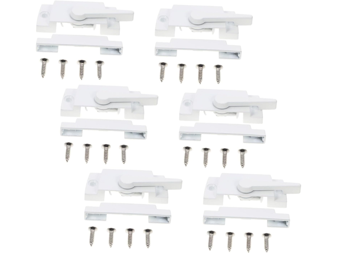 Gadpiparty Conjunto Com 6-travas Para Janelas Deslizantes, Travas Para Portas Deslizantes