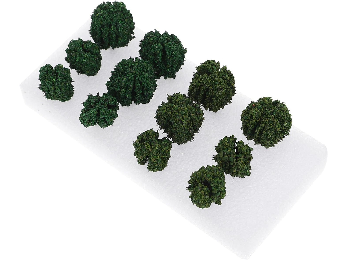Modelo De Vegetação Artificial, 1 Caixa, Verde, Plástico