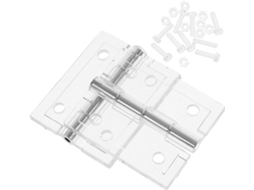 Conjunto De 2 Acrílico Com Transparentes Para Armários E Artesanato.