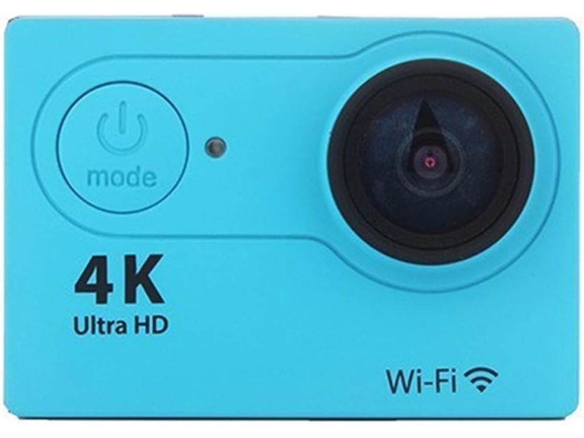 Câmera 4k Prêmio Esporte 720p / 30fps 2.0 Polegadas 170d Étanche Sous-marine Capacete Distância (azul)