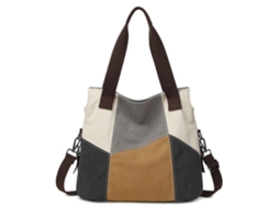 Bolsa Sacola AQUAFORGE de veludo cotelê, prática, dobrável