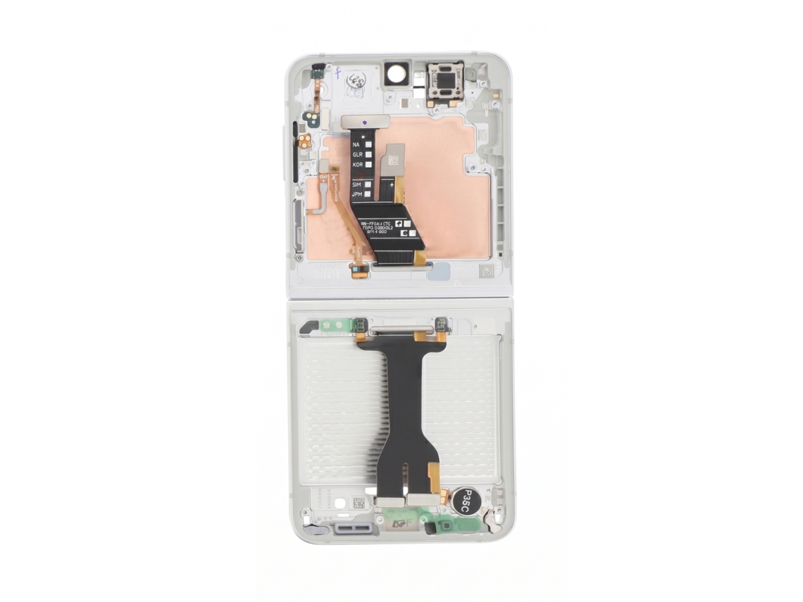 Chassi Central para SAMSUNG Galaxy Z Flip 6 Estrutura Duradeira