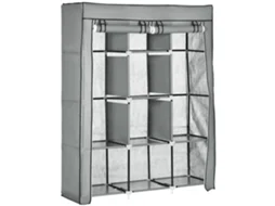 Sofá Cama Dobrável com Encosto Ajustável e 2 Almofadas S/MARCA (102x73x81 cm) Cinza