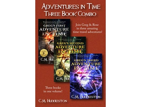 Livro Adventures in Time Three Book Combo de CM Huddleston (Inglês)