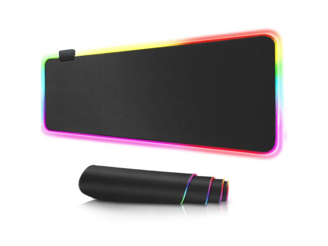 Mousepad Iluminado Com Led, Tamanho Xxl Brilvibera
