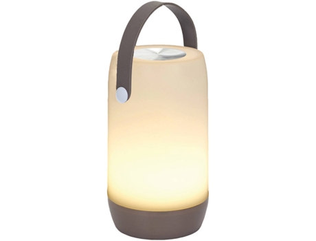 Lâmpada Decorativa HOME DECO FACTORY LED com Controlo de Toque (Cinzento - Plástico - 19x10.5x10.5 cm)