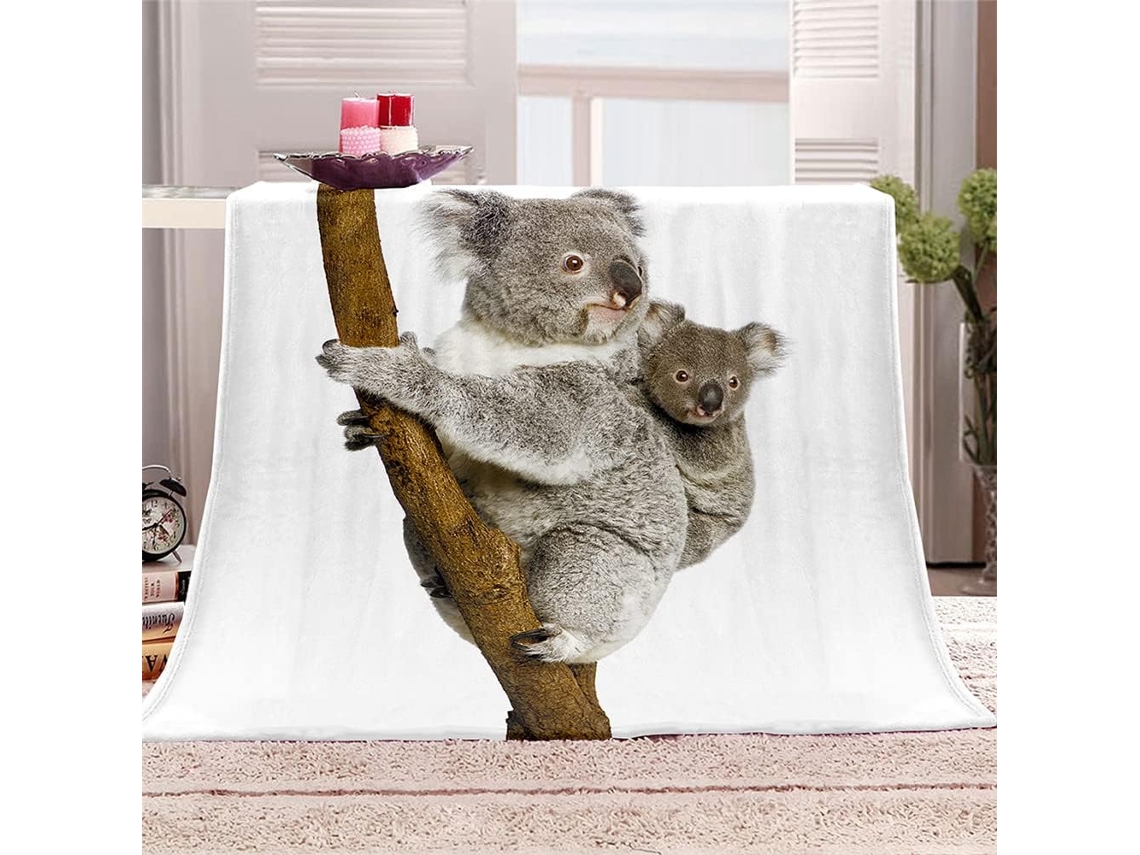 Manta de Flanela Fansu Estampa 3d Macia e Felpuda Ideal para o Inverno em Microfibra Cama Ou Sofá Adequada Adu