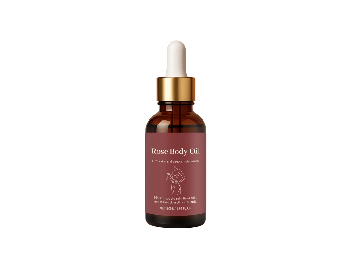 Óleo Corporal Rose para Hidratação Natural e Cuidado da Pele LAXISCREED