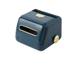 Suporte de Capa de Caixa de Tecido para Bancadas de Toucador de Banheiro Adorável Caixa de Guardanapo de Papel Higiênico Quadrado em Formato de Tv Pe