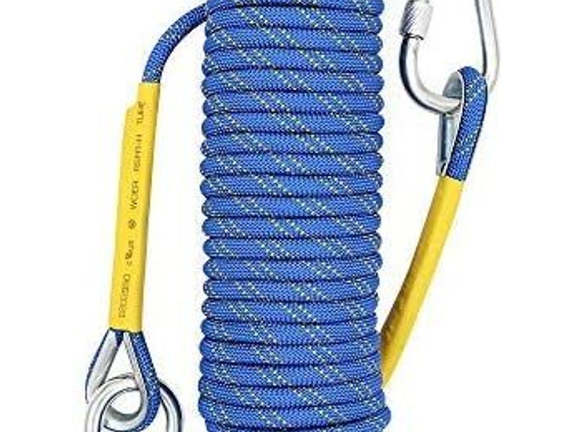 Corda de Nylon para Uso Externo com 8 Mm de Diâmetro e 10 M/20 M de Espessura AQUAFORGE