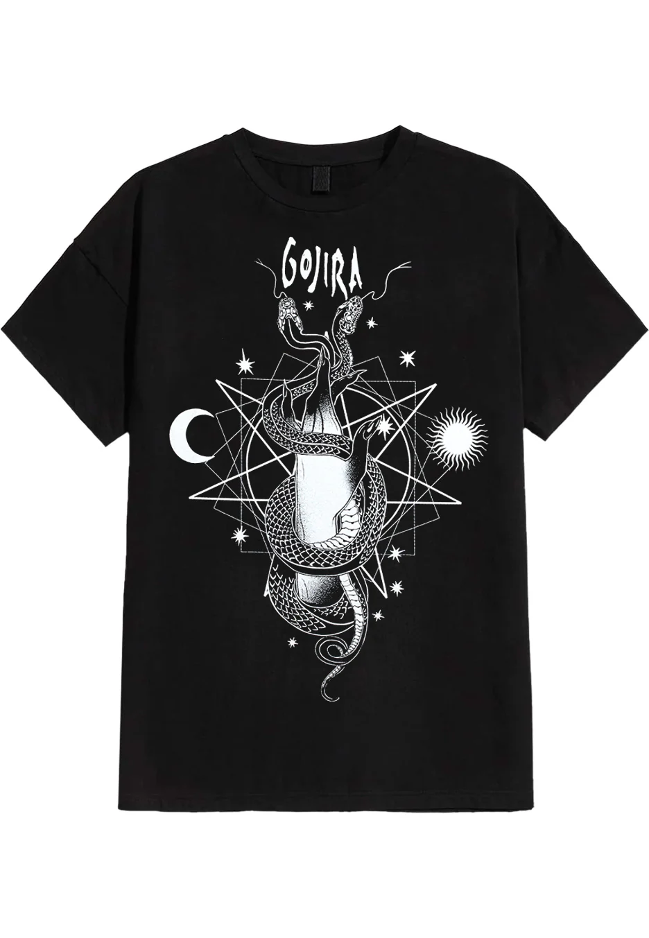 Size:s Rockinstone Gojira - Celestial Snakes - T-shirt Unisex Adults