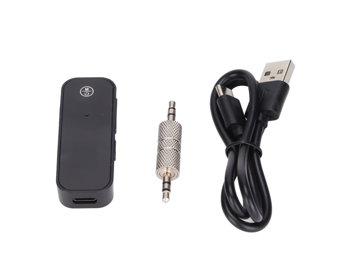 Adaptador de Áudio 2 em 1 EOOCOO (transmissor e Receptor Sem Fio com Bateria Integrada)