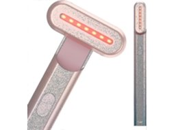 Varinha de Cuidados Faciais 4 em 1 Radiant Renewal com Massageador Facial Ouro Rosa GOKOCO