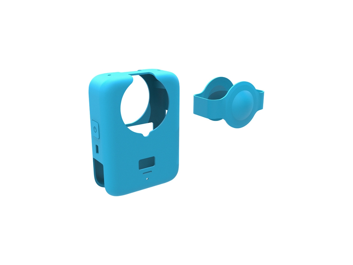 Capa De Silicone Para Câmera De Ação Dji Osmo 360, Azul Gertiz
