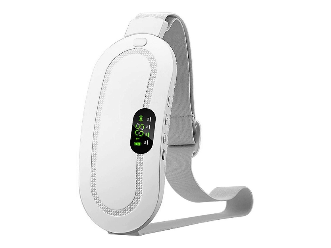 Almofada De Aquecimento Abdominal Com Controle Inteligente E Massagem Vibratória. Design Inteligente E Sem Fio Para Conforto Em Qualquer Lugar. E