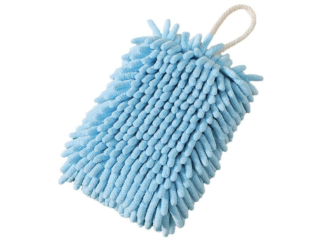 Toalhas de Mão Nova Line, Microfibra, Ultra Macias, 2 Unidades, Cozinha e Banheiro, Azul, 15x20, Secagem Rápida