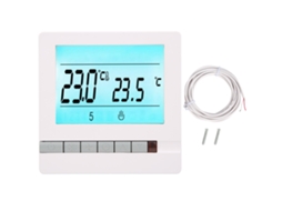 Termostato Digital Programável Para Aquecimento De Piso Indoor Controle De Temperatura Ac220v 16a V705h