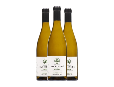Vinho branco B&B BOUCHÉ Chardonnay Blanquette de Limoux (0.75 L - 3 Unidades)