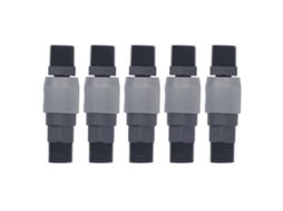 Laxiscreed Conjunto De 5 Acoplamentos Rápidos Tipo C Com Ligação Automática Para Mangueira