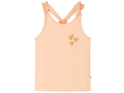 T-shirt De Alças Para Criança Laranja-claro 128