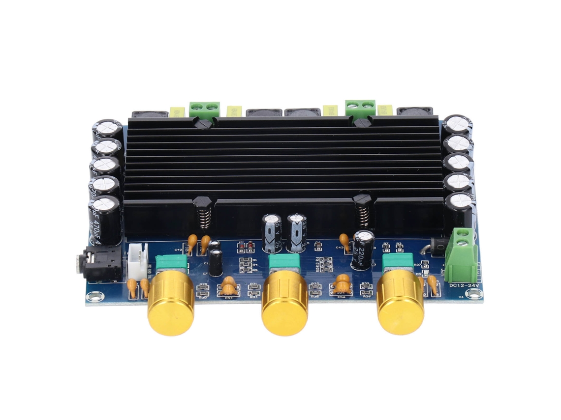 Laxiscreed Amplificador Power 150w 2 Canais Para Som De Alta Performance