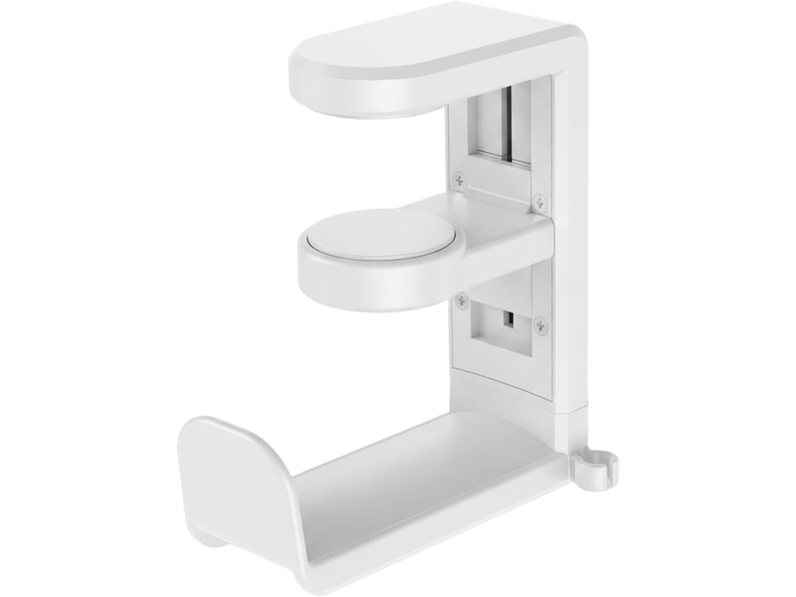 De Ouvido Em Resina Antiderrapante, Gancho Para (branco) Suporte Fone Com Rotação 360°, Pacote