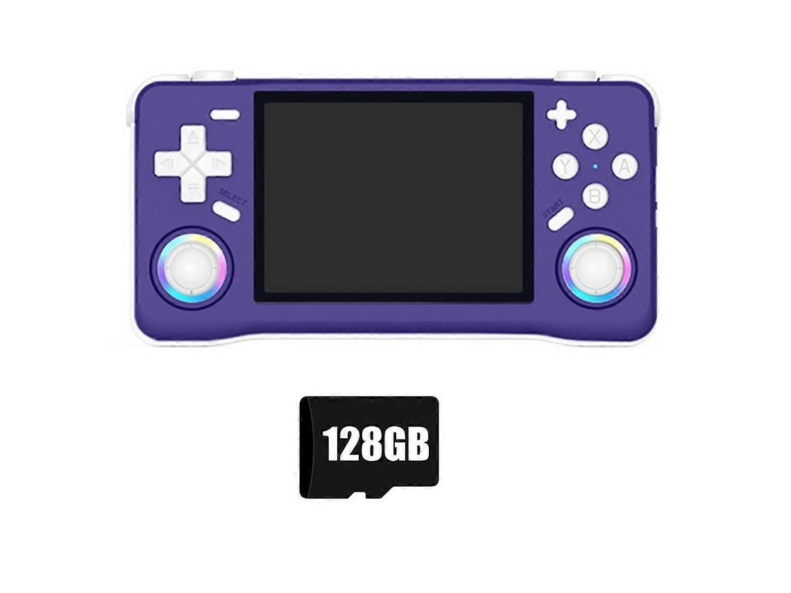 Console de Videogame Portátil Retrô Xf35h, 128 Gb, Tela Ips 3,5 Polegadas. GOKOCO