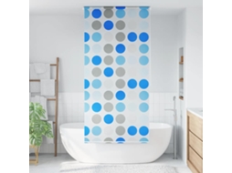 Vidaxl Estore De Rolo Para O Duche 80x240 Cm Círculos