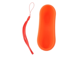 Aetheria capa Protetora de Silicone com Cordão para Controle Remoto Tivo4k Tv Inteligente Vermelha