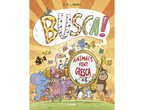 Livro Busca! Animals Fent Gresca de Jose Labari (Catalão)