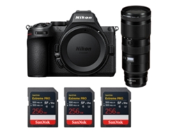 Z5 Ii + 70 200mm F/2.8 Vr S + 3 Sandisk 256gb Extreme Pro Uhs ii Sdxc + Ebook “20 Dicas para Fotos Que Impressionam” NIKON