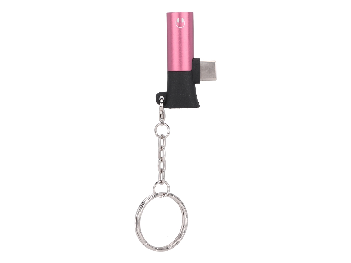 Adaptador 2 em 1 EOOCOO (USB Type c para fone, carregamento)