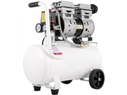 Compressor de Ar Portátil TEKMAQUINAS 25 L 750 W com Motor de Cobre e Baixo Ruído