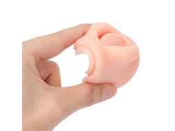 Modelo De Boca De Silicone 3d Simulado (tom De Pele Clara, Com Suporte De Acrílico) Eoocoo