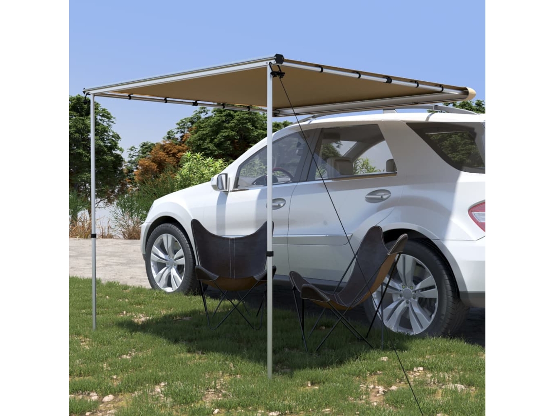 Vidaxl Toldo Para Autocaravana 2,4x2x2,15 M Bege