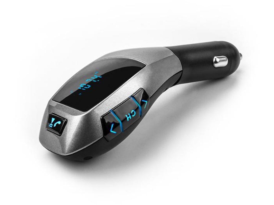 Leitor Mp3 Carro Bluetooth Yizhood X5 Fm Hands Free Preto