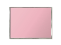 Magnetic Board Mint Green For The Living Room Espelharte (80x60 Cm)